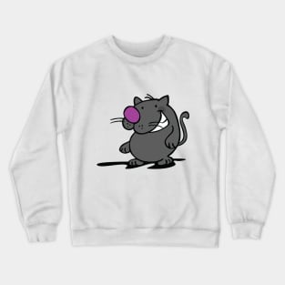 Clever Cat Crewneck Sweatshirt